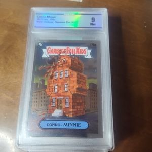 Topps Chrome Garbage Pail kids meant nine